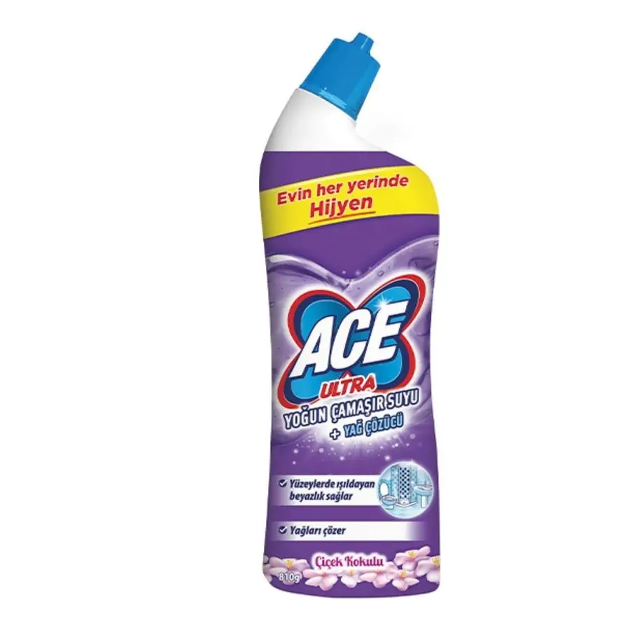 Ace Ultra Power Jel Kıvamlı Çamaşır Suyu Çiçek Kokulu 750 ml