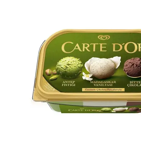 Algida Carte d'Or Classic Vanilya, Fıstık & Bitter Çikolata 850 ml