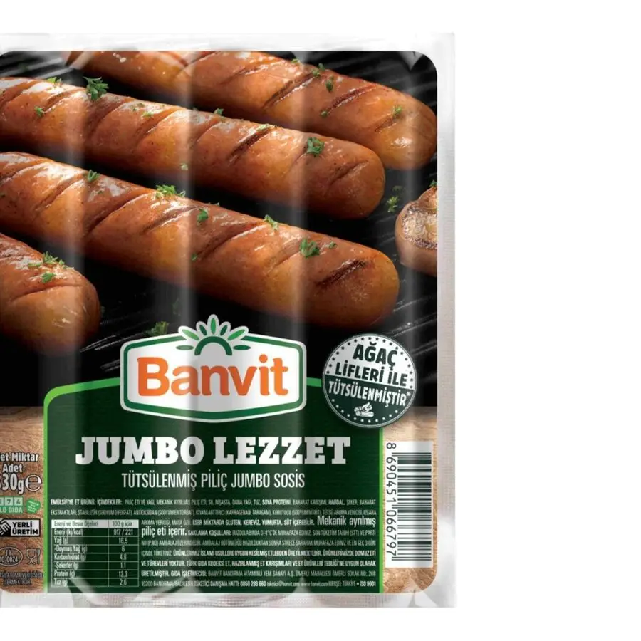 Banvit Tütsülenmiş Piliç Jumbo Sosis 330 g