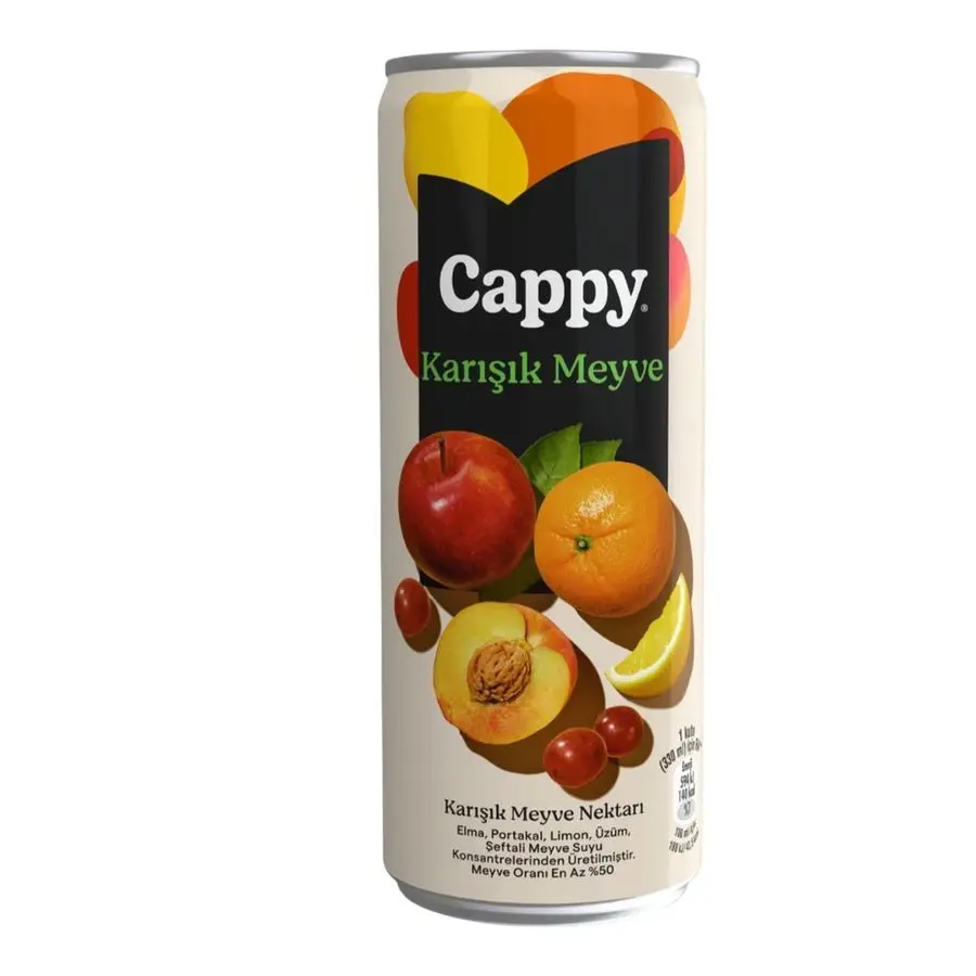Cappy Karışık Meyve Suyu Kutu 330 ml