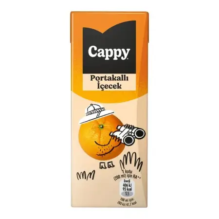 Cappy Portakal 200 ml
