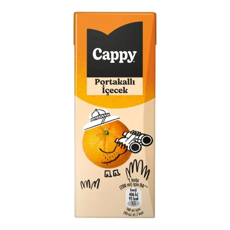 Cappy Portakal 200 ml