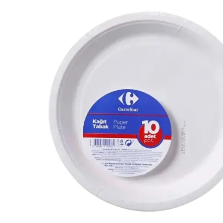 Carrefour Kağıt Tabak 10'lu