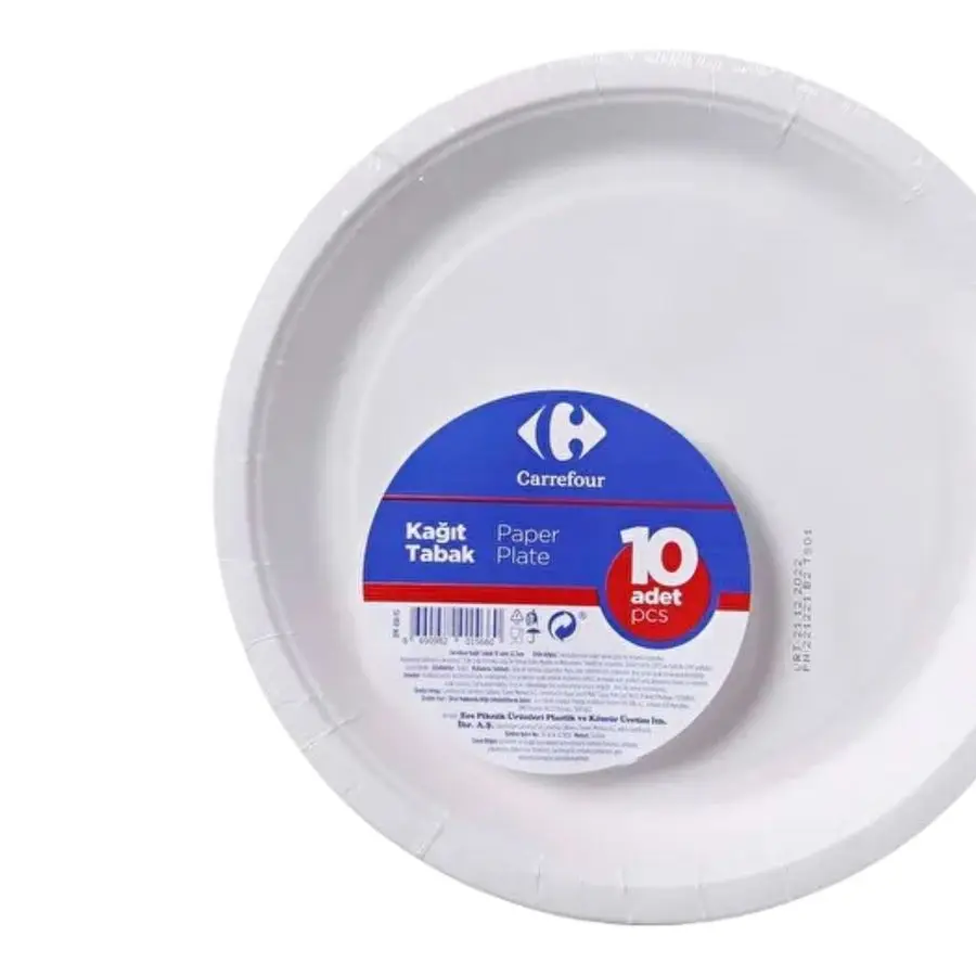Carrefour Kağıt Tabak 10'lu