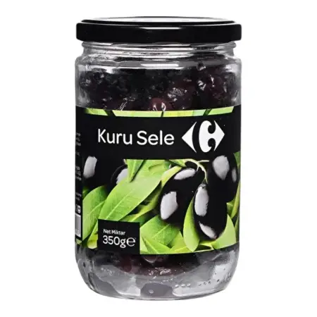 Carrefour Kuru Sele Siyah Zeytin 350 g