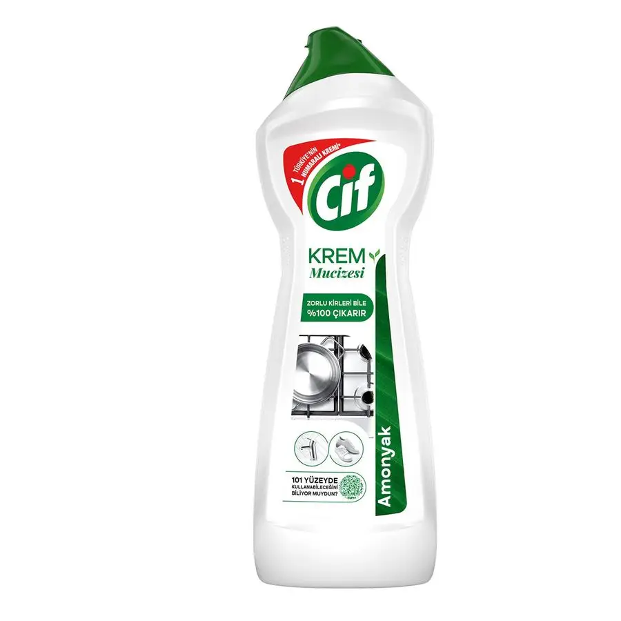 Cif Krem Yeni Nesil Yüzey Temizleyici Amonyak 750 ml