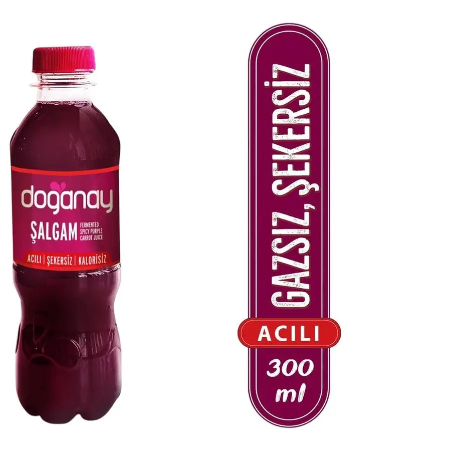 Doğanay Acılı Şalgam Suyu 300 ml
