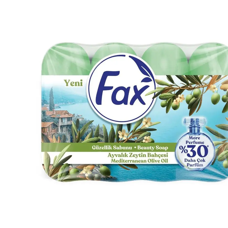 Fax Ayvalık Zeytin Bahçesi Güzellik Sabunu 4 x 150 g