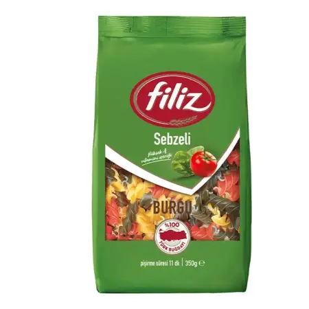 Filiz Sebzeli Burgu Makarna 350 g