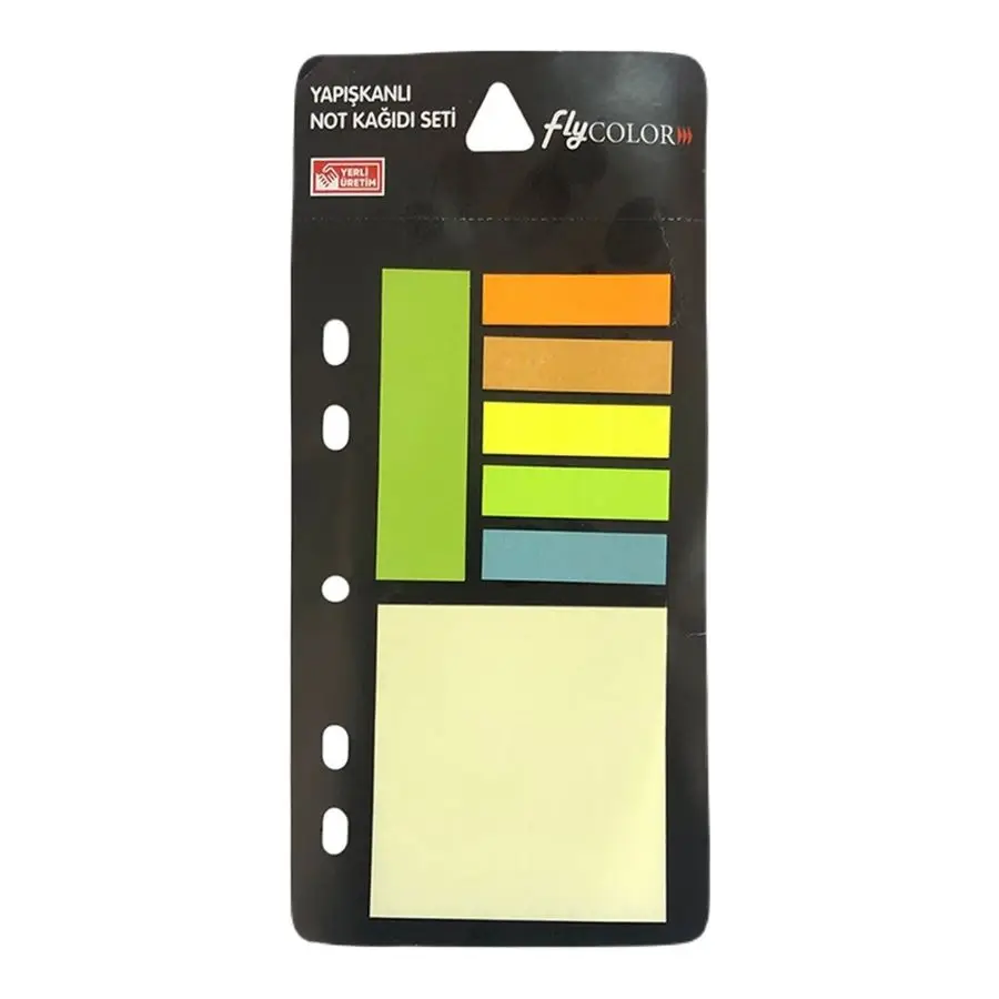 Fly Color Yapışkanlı Not Kağıdı Seti