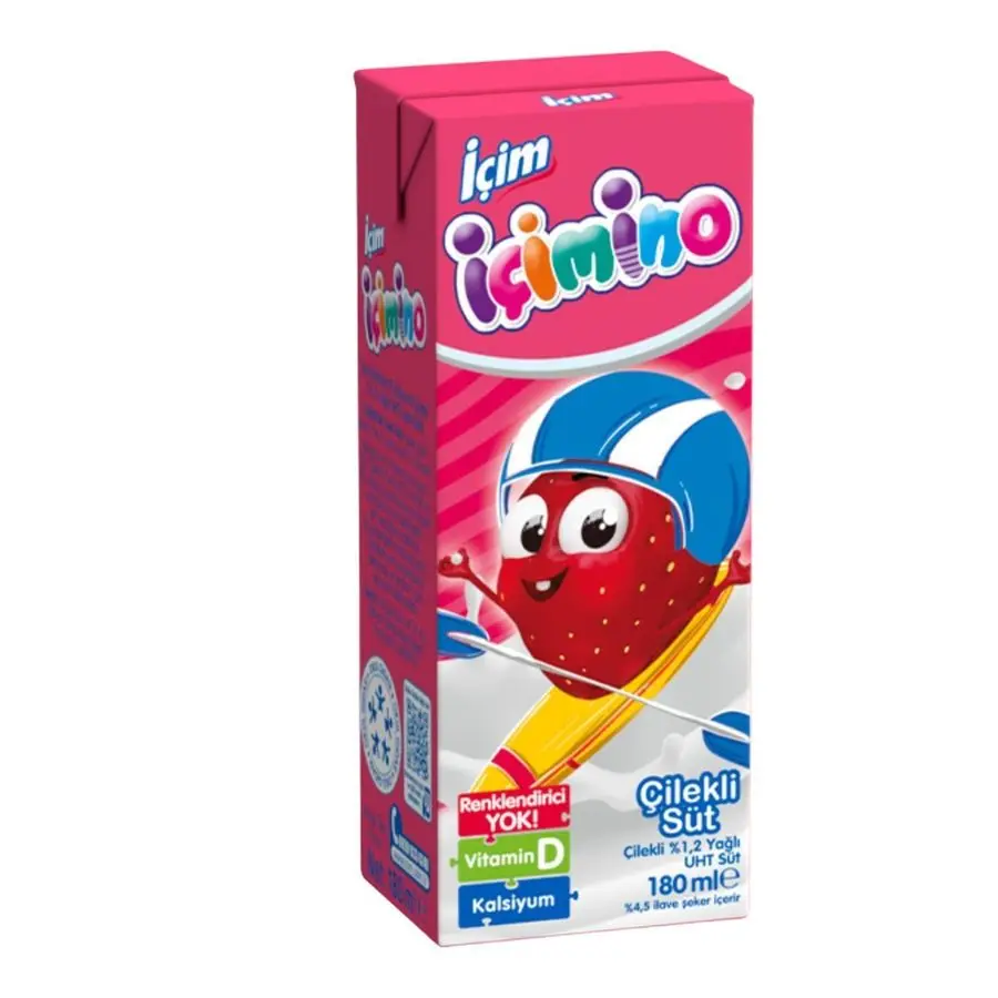 İçim İçimino Çilekli Süt 180 ml