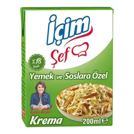 İçim Şef Yemeklik Krema 200 ml