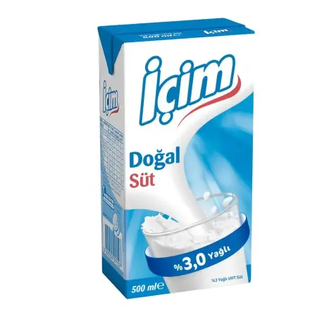 İçim Yağlı Doğal Süt 500 ml