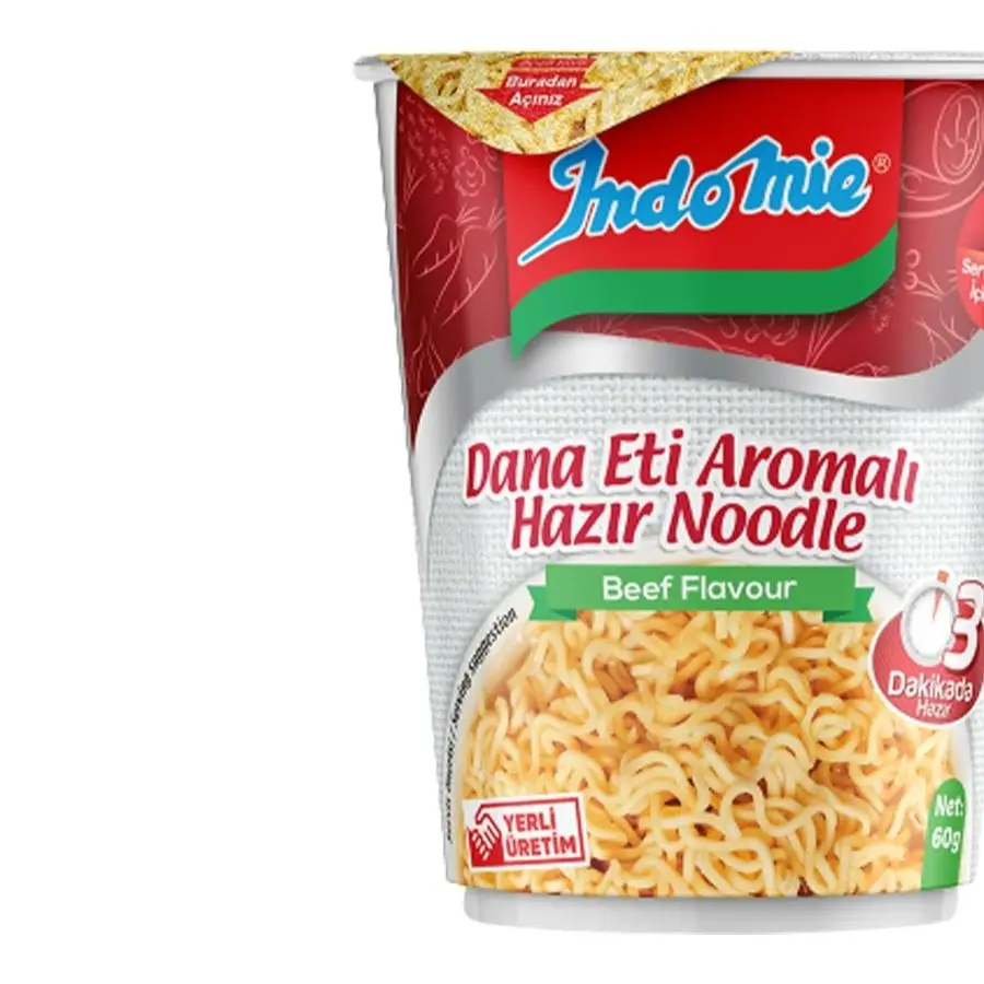 Indomie Bardak Dana Eti Aromalı Noodle 60 g