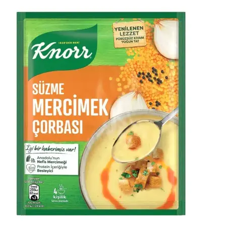 Knorr Hazır Mercimek Çorbası 76 g