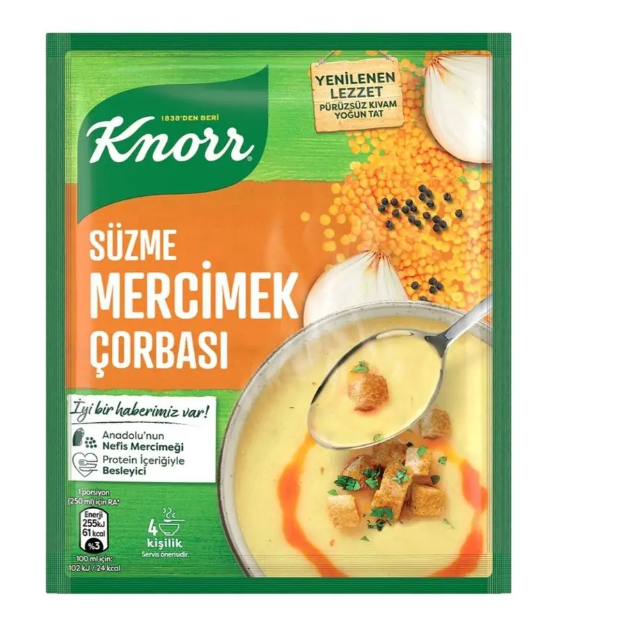 Knorr Hazır Mercimek Çorbası 76 g