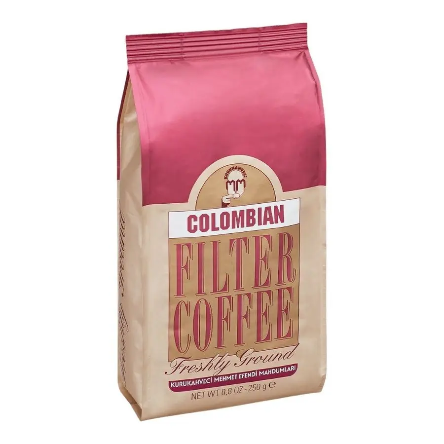 Kurukahveci Mehmet Efendi Kolombiya Öğütülmüş Filtre Kahve 250 g