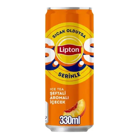 Lipton Ice Tea Şeftali Kutu 330 ml