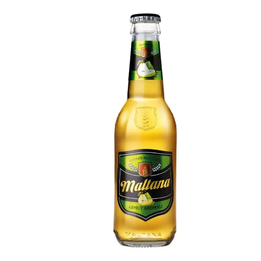 Maltana Armut Aromalı Malt İçeceği Cam Şişe 250 ml