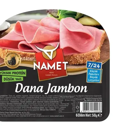 Namet 7/24 Dana Jambon 50 g
