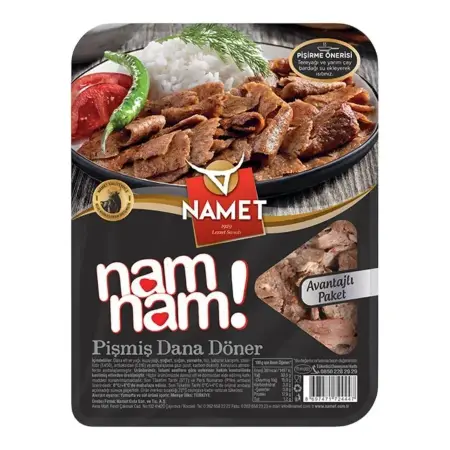 Namet Pişmiş Dana Döner 200 g