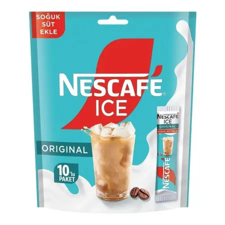 Nescafe Ice Original Çözünebilir Kahve 10,5 g 10'lu Paket