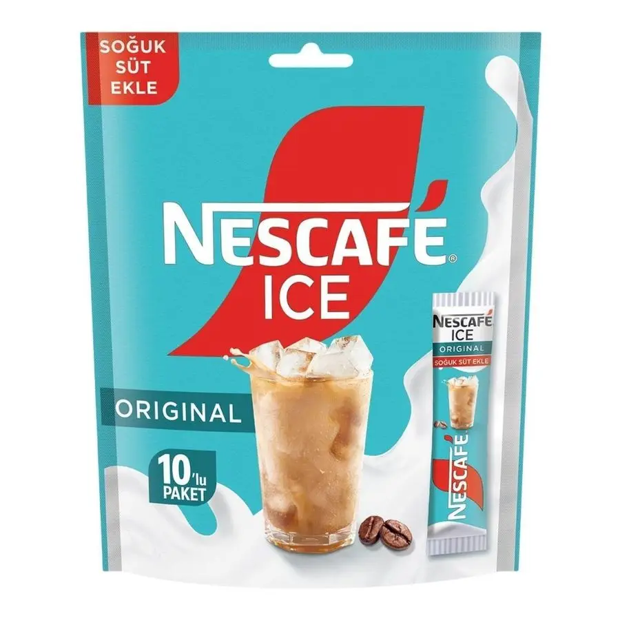 Nescafe Ice Original Çözünebilir Kahve 10,5 g 10'lu Paket