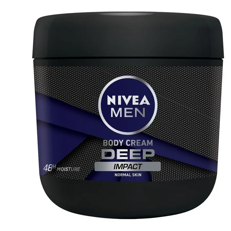 NIVEA MEN Erkek Deep Ne mlendirici El ve Vücut Bakım Kremi 400 ml