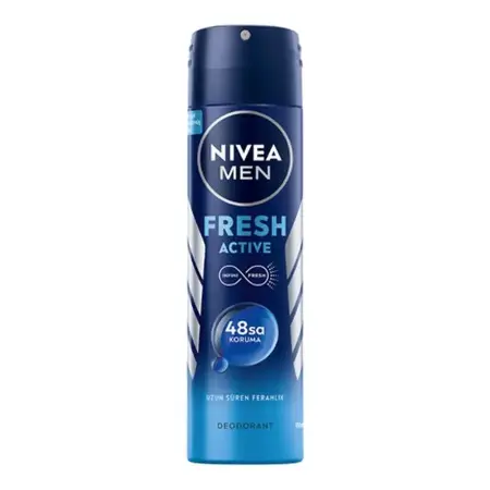 NIVEA MEN Erkek Sprey Deodorant Fresh Active 150 ml