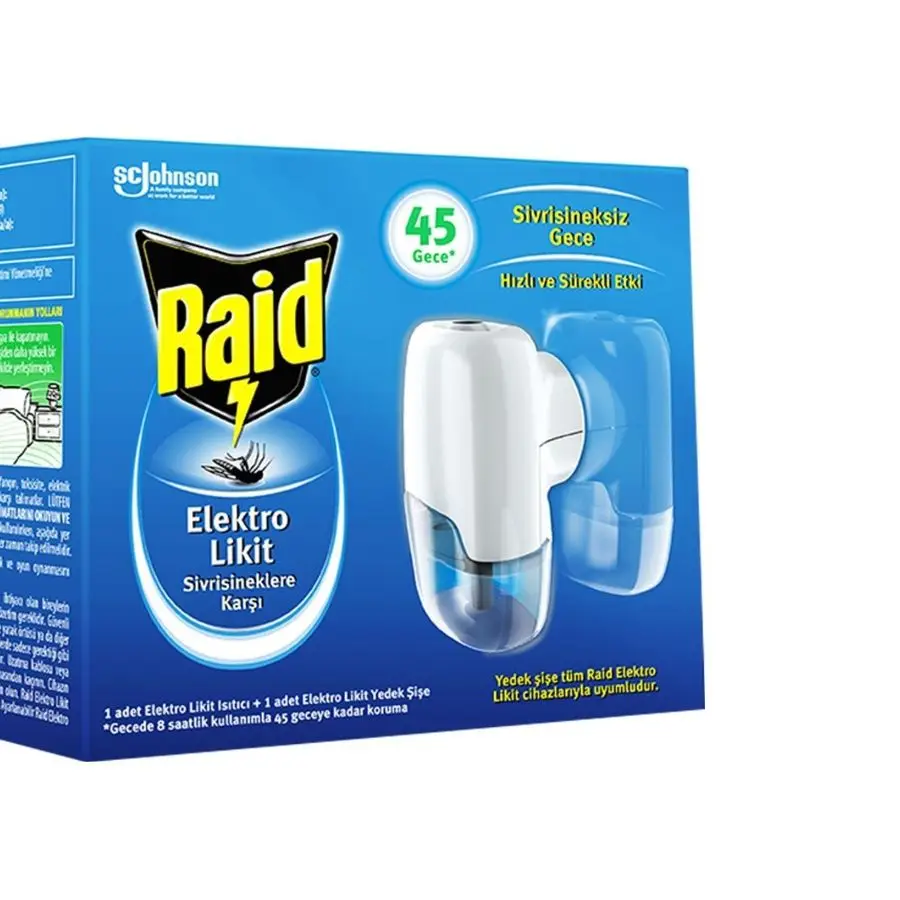 Raid 45 Gece Sistem Sinek Kovucu 35 ml