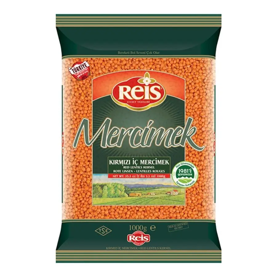 Reis Kırmızı İç Mercimek 1 kg