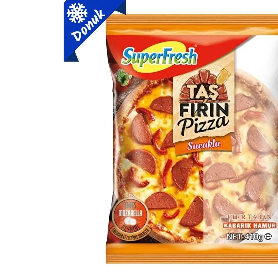 SuperFresh Taş Fırın Sucuklu Pizza 410 g