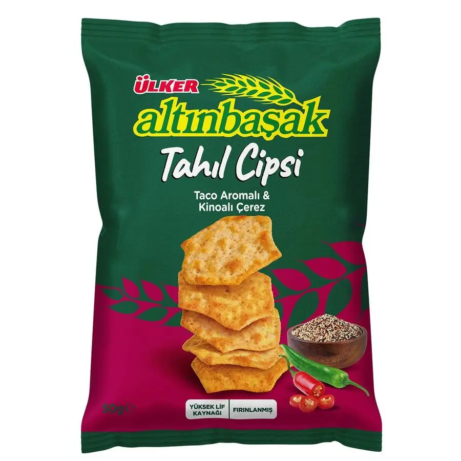 Ülker Altınbaşak Taco Aromalı & Kinoalı Çerez 50 g