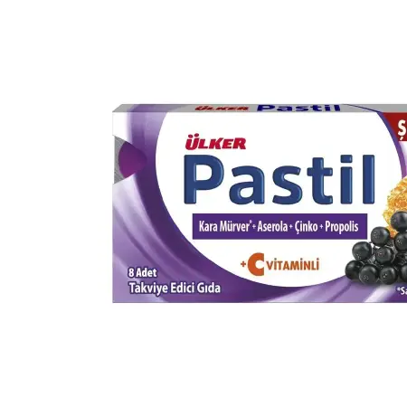Ülker Pastil Kara Mürver & Çinko & Propolis 22.4 g
