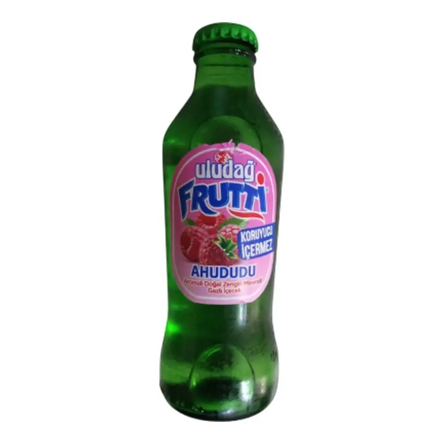 Uludağ Frutti Ahududu Aromalı Maden Suyu 200 ml