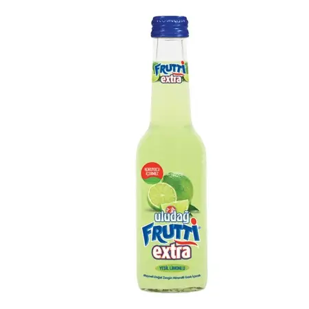 Uludağ Frutti Extra Yeşil Limon Aromalı Maden Suyu 250 ml
