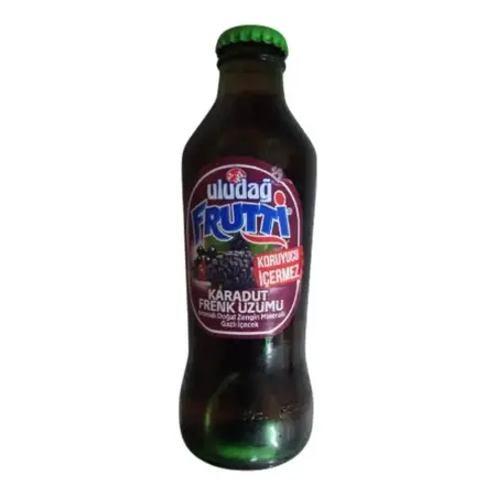 Uludağ Frutti Karadut & Frenk Üzümü Aromalı Maden Suyu 200 ml
