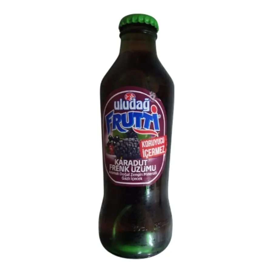 Uludağ Frutti Karadut & Frenk Üzümü Aromalı Maden Suyu 200 ml