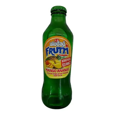 Uludağ Frutti Mango & Ananas Aromalı Maden Suyu 200 ml