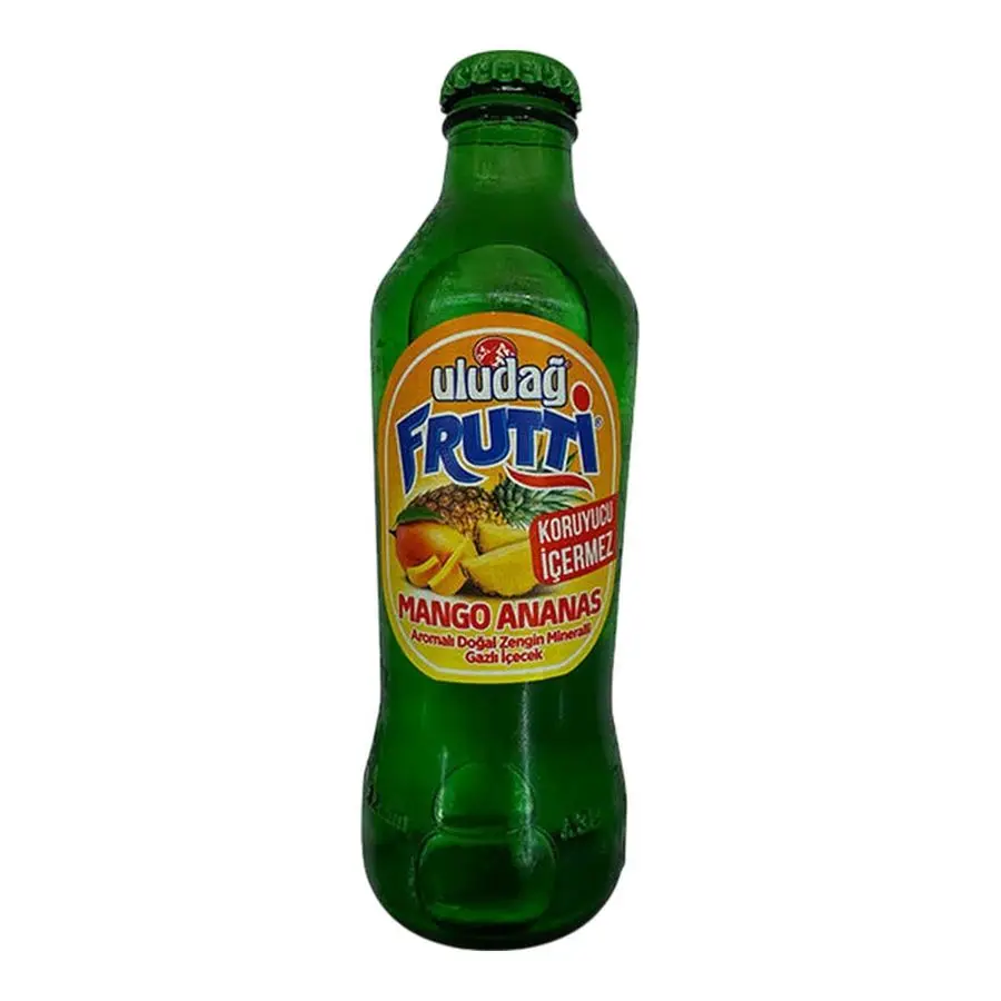 Uludağ Frutti Mango & Ananas Aromalı Maden Suyu 200 ml