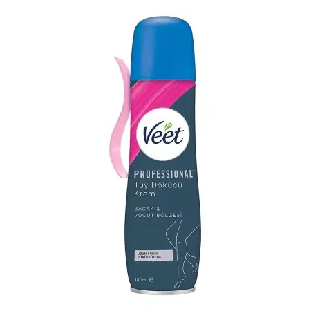 Veet Professional Hassas Ciltler İçin Tüy Dökücü Sprey 150 ml